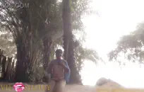 زوجة الساخنة الملاعين نفسها مع دسار بينما سجلات بعل.